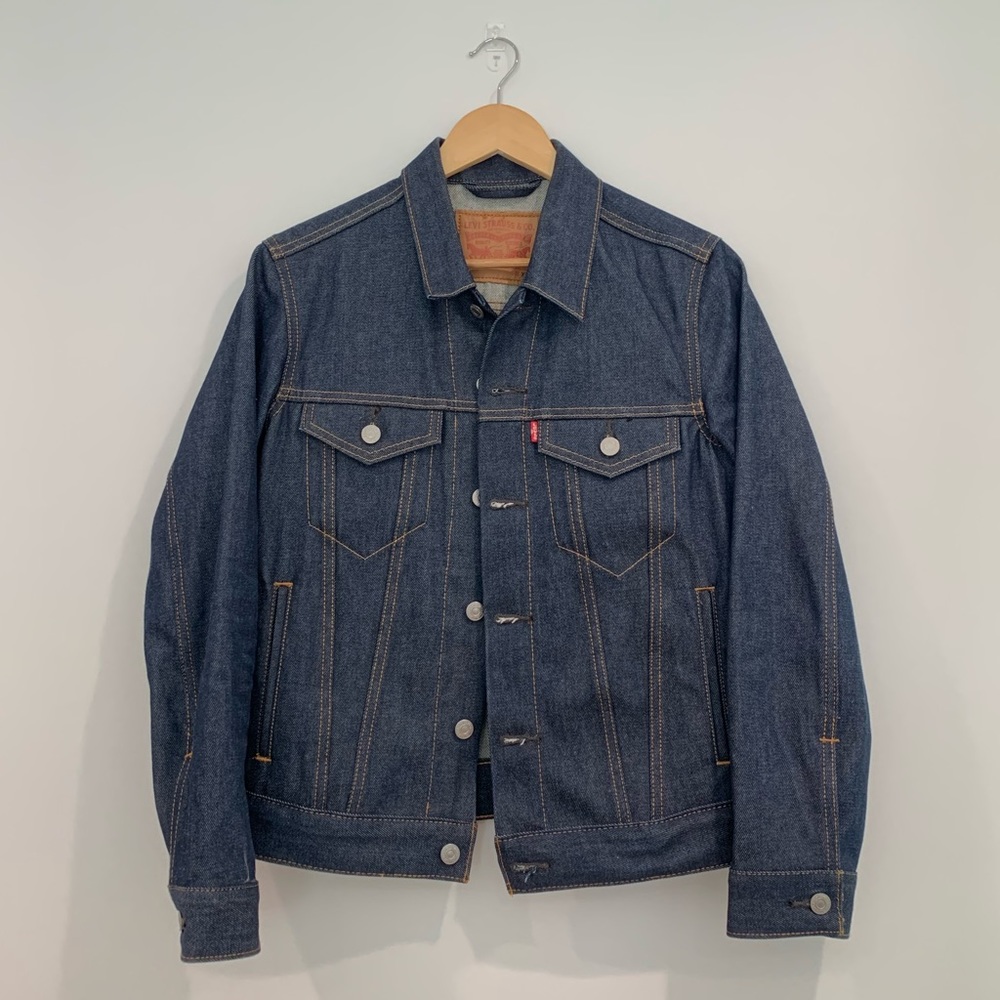 Levi’s Rigid Two Trucker Raw Denim Jacket